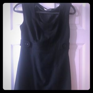 Cute Black work Wool New Look dress. Mod